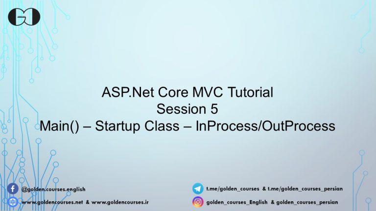 ASP.NET Core MVC Tutorial - Session 5
