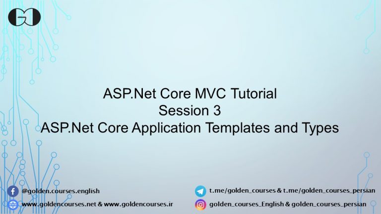 ASP.NET Core Session 3